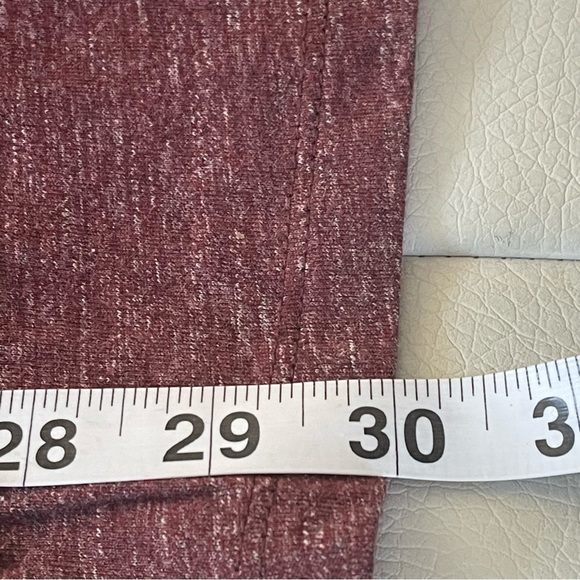 NWT Hawker Rye Mens Austin Space dye long sleeve Henley burgundy size XXL - Picture 10 of 10